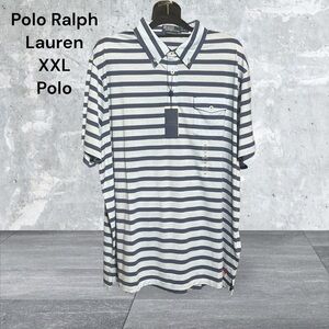 Polo Ralph Lauren, XXL, Blue Stripe, Polo. E16